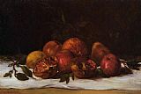 Gustave Courbet Famous Paintings - Still Life 1
